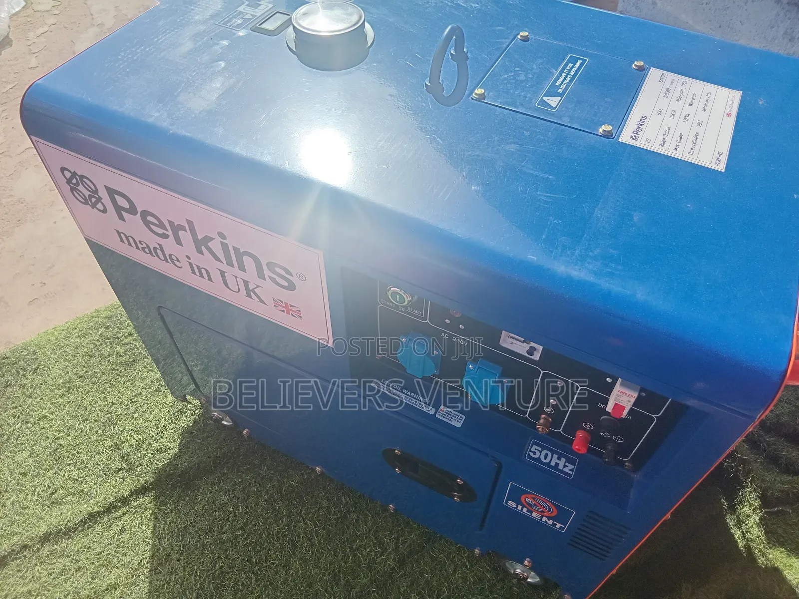 Premium Engine Perkins Generator 13000w Generator Less Noise