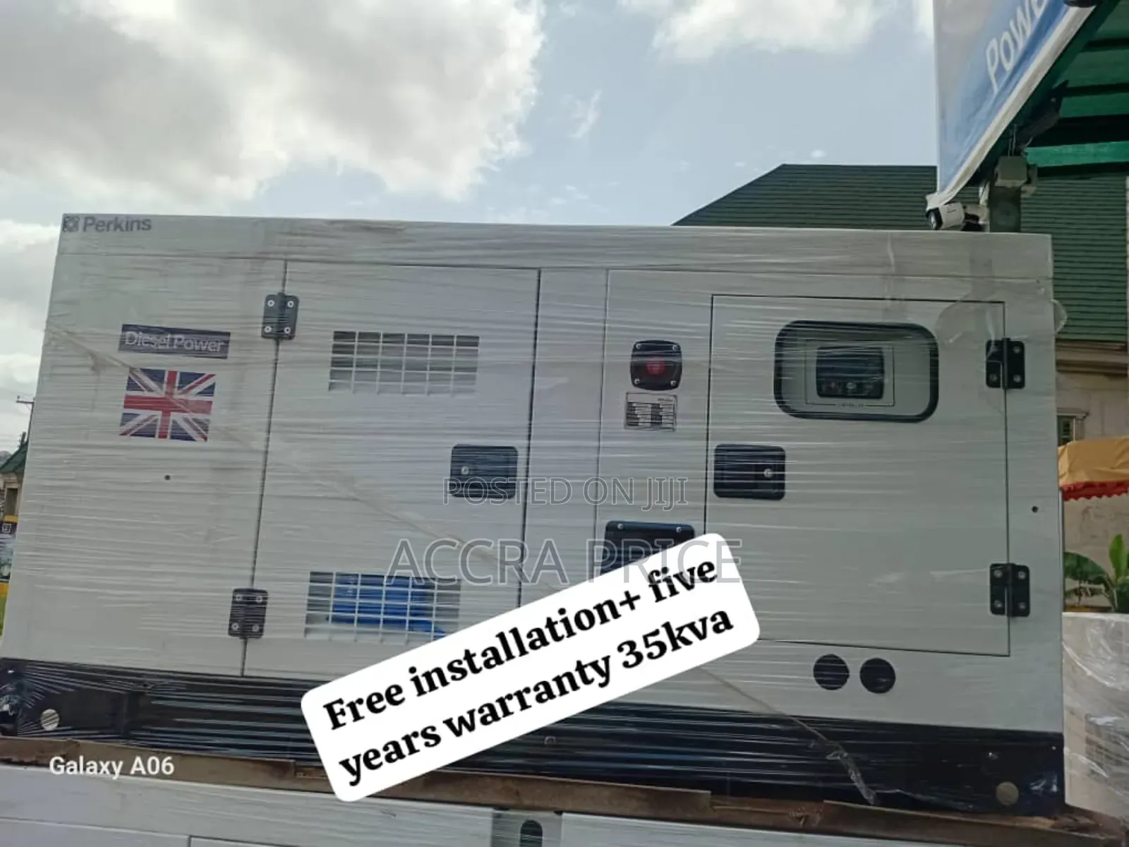 Venerate Uk Model Generator Perkins 35kva Diesel 35kva Gen