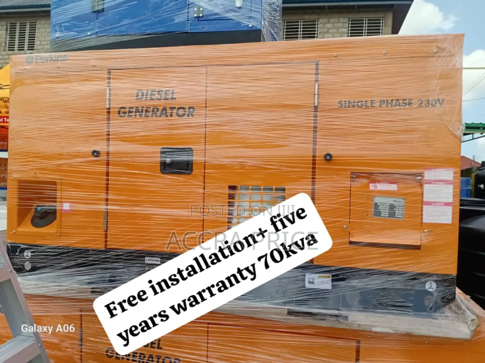 Venerate Uk Model Generator Perkins 70kva Diesel 70kva Gen