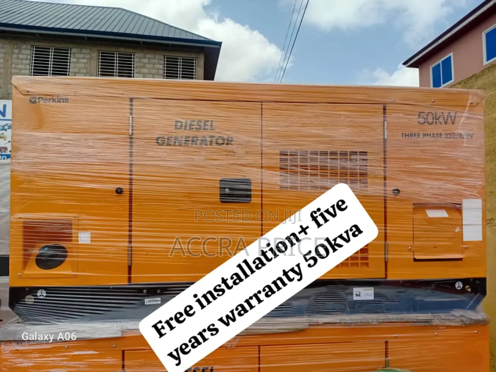 Venerate Uk Model Generator Perkins 50kva Diesel 50kva Gen