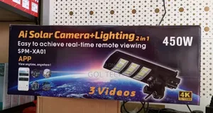 Solar Street Light Camera 3lens Ai 459w SPM-Xa01