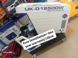 Venerate Uk Model Generator Uk-D 15kva Diesel 15kva Gen