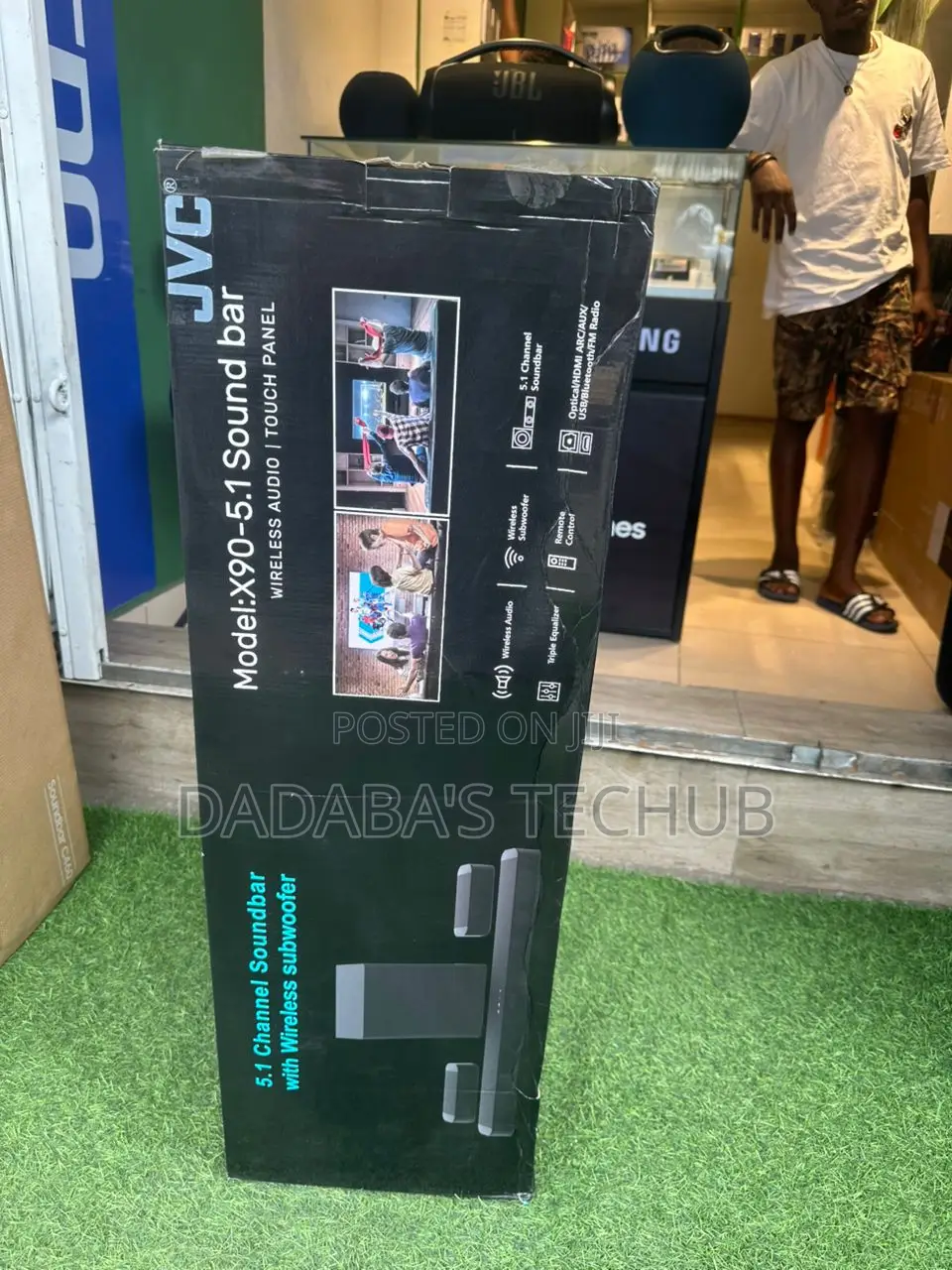 JVC Soundbar With Wireless Subwoofer