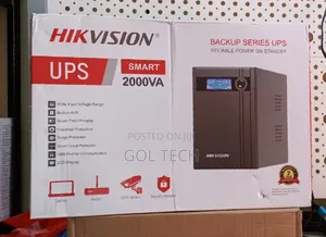 Hikvision Smart Ups 2000va / 1200w Backup Plus With Avr