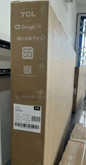 Brand New! TCL 55" -Uhd--Smart-Android- Led Tv (55p6355)