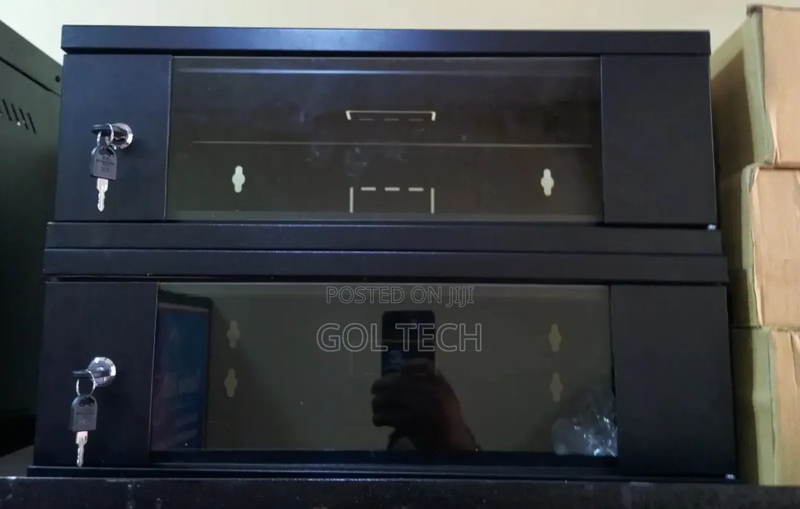 3u Rack Cabinet for Network and CCTV 520x350x180