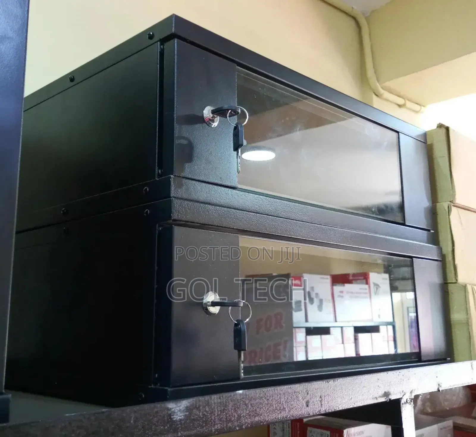 3u Rack Cabinet for Network and CCTV 520x350x180