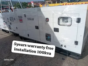Sturdy, Long-Lasting, 100kva Silent Diesel Generator