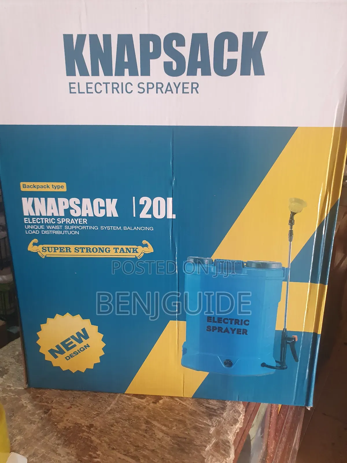 Rechargeable Knapsack Sprayer 20l