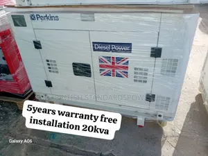 Air Cooled Powerplant 20kva Silent Diesel Generator