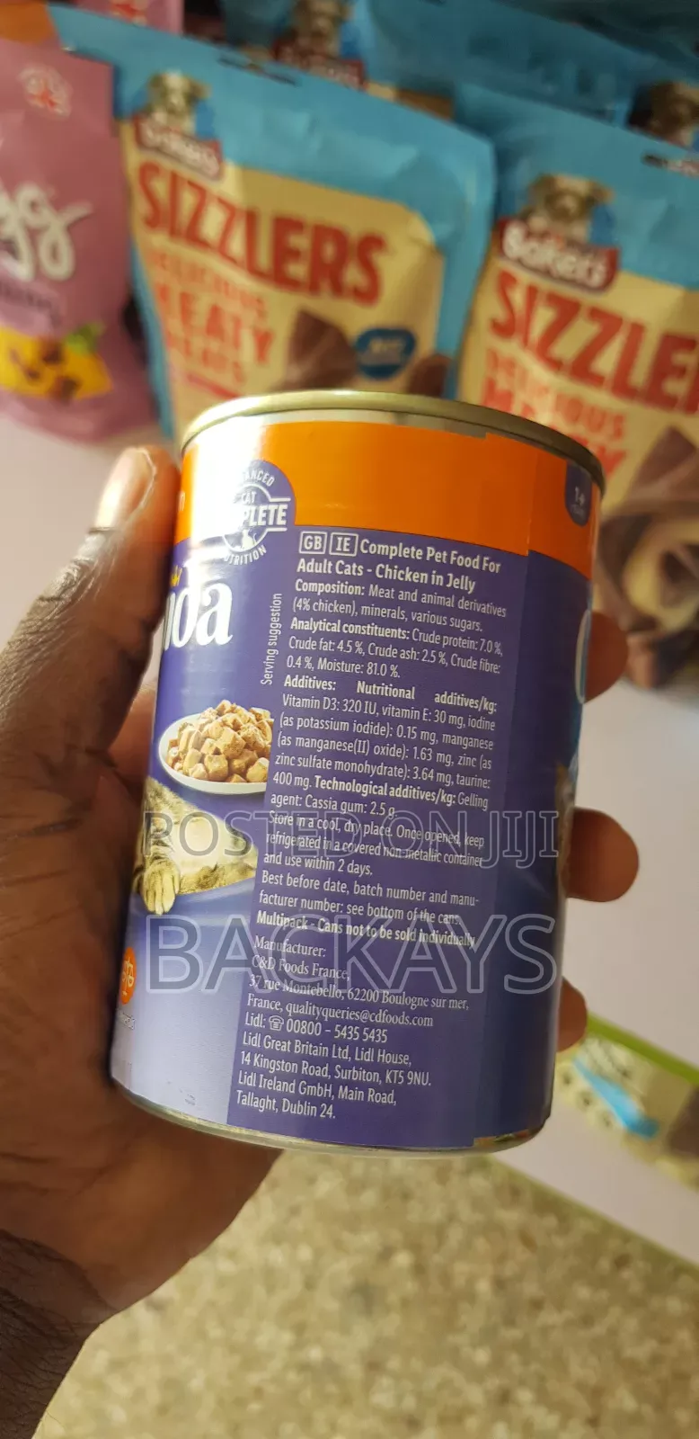 Delicious Coshida Canned Complete Cat Food