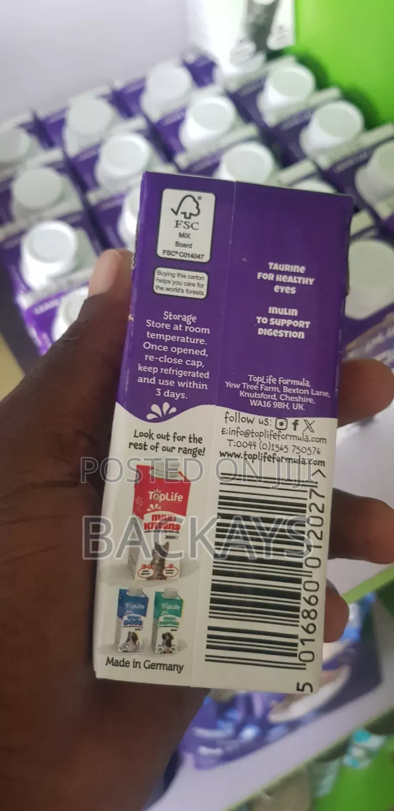 Toplife Highly Digestible Cat Milk