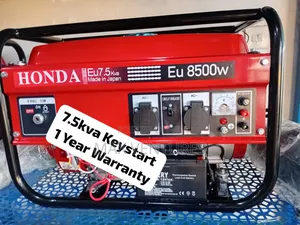 Honda Honda 8500watts 7.5kva Key Start Generator Fastidious