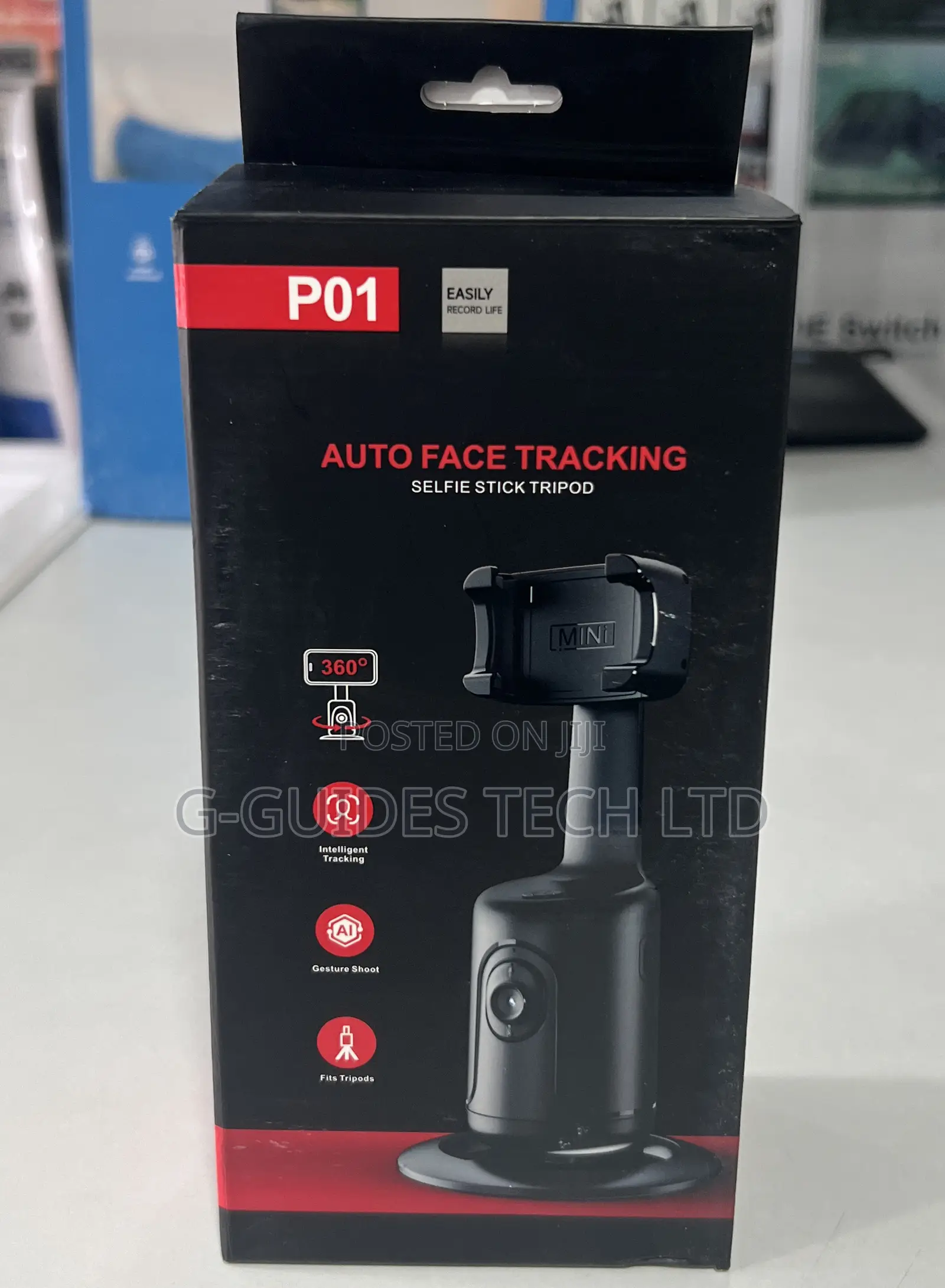 P01 Auto Face Tracking Selfie Stick Tripod, P01 Gimbal