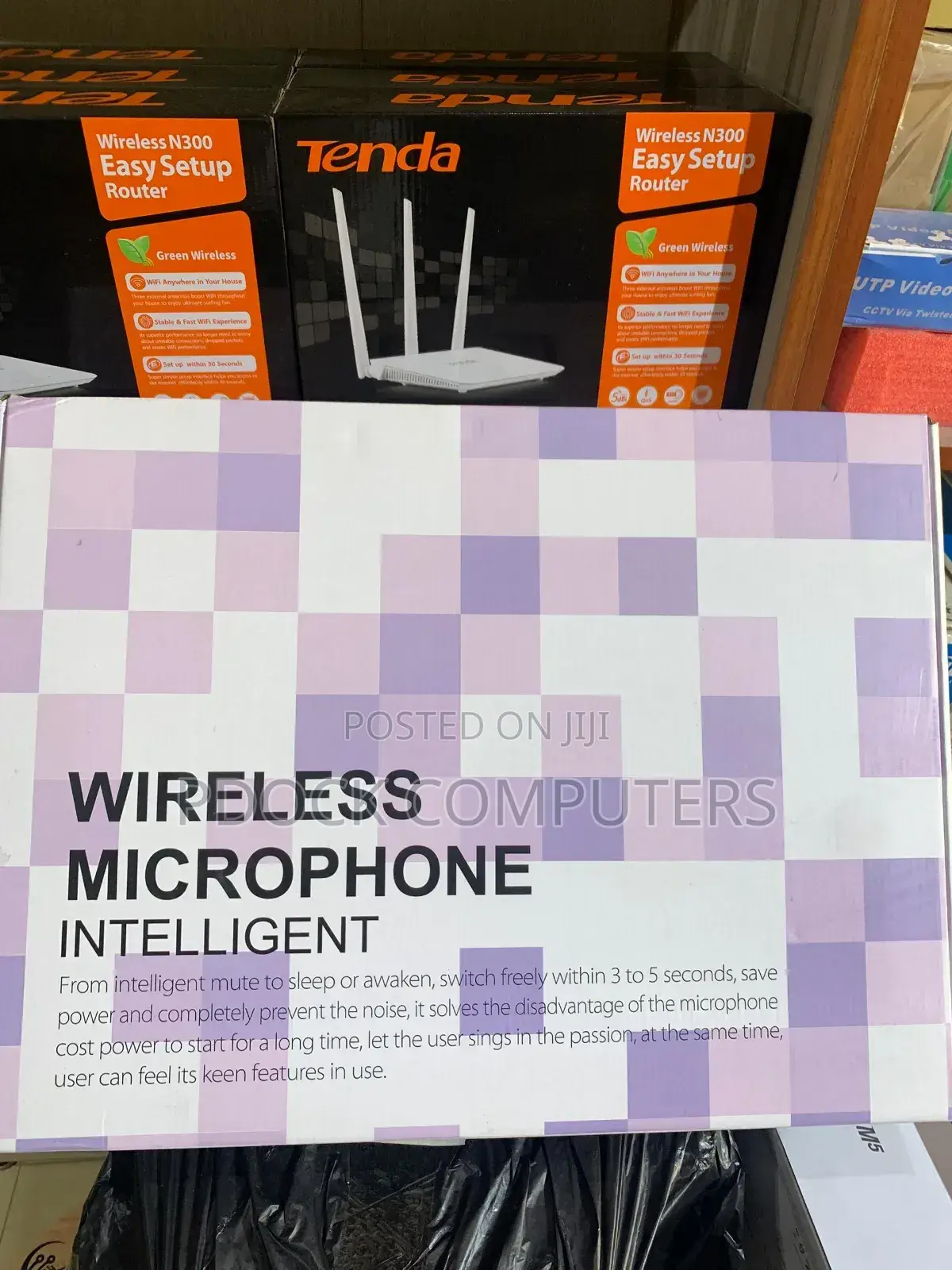 Professional 2 in 1 Wireless Microphone Intelligent