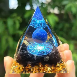 Crystal Zodiac Pyramid For Luck