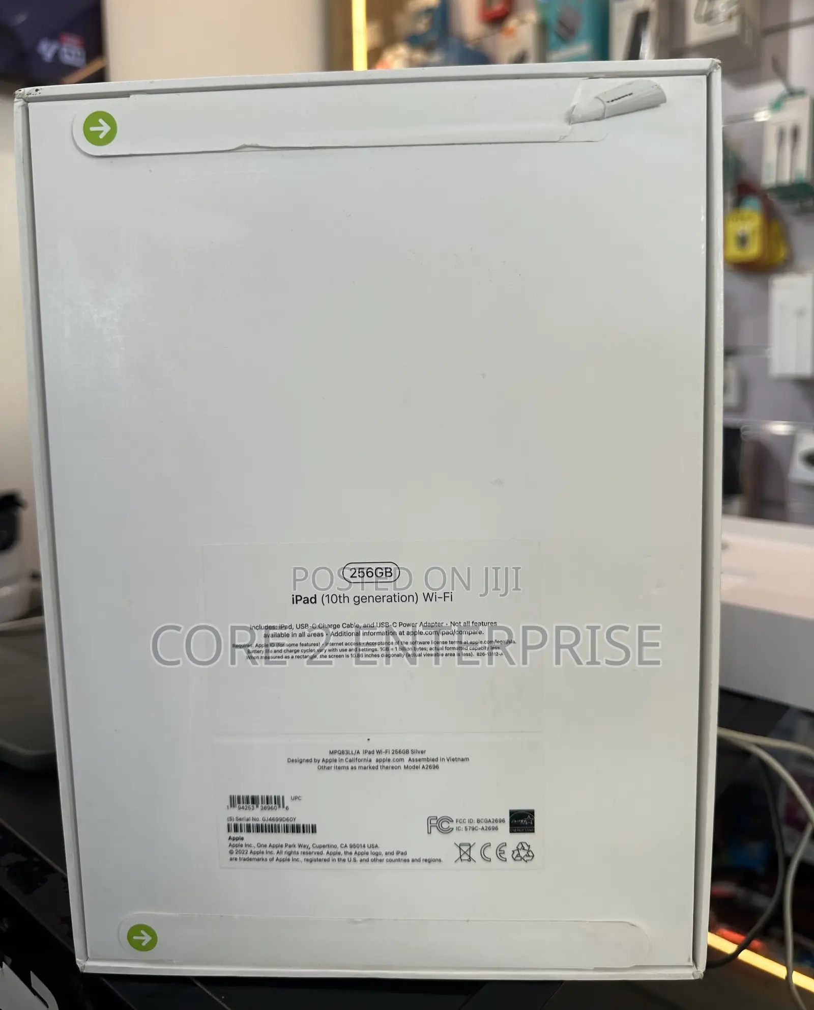 New Apple iPad (2022) 256 GB Silver