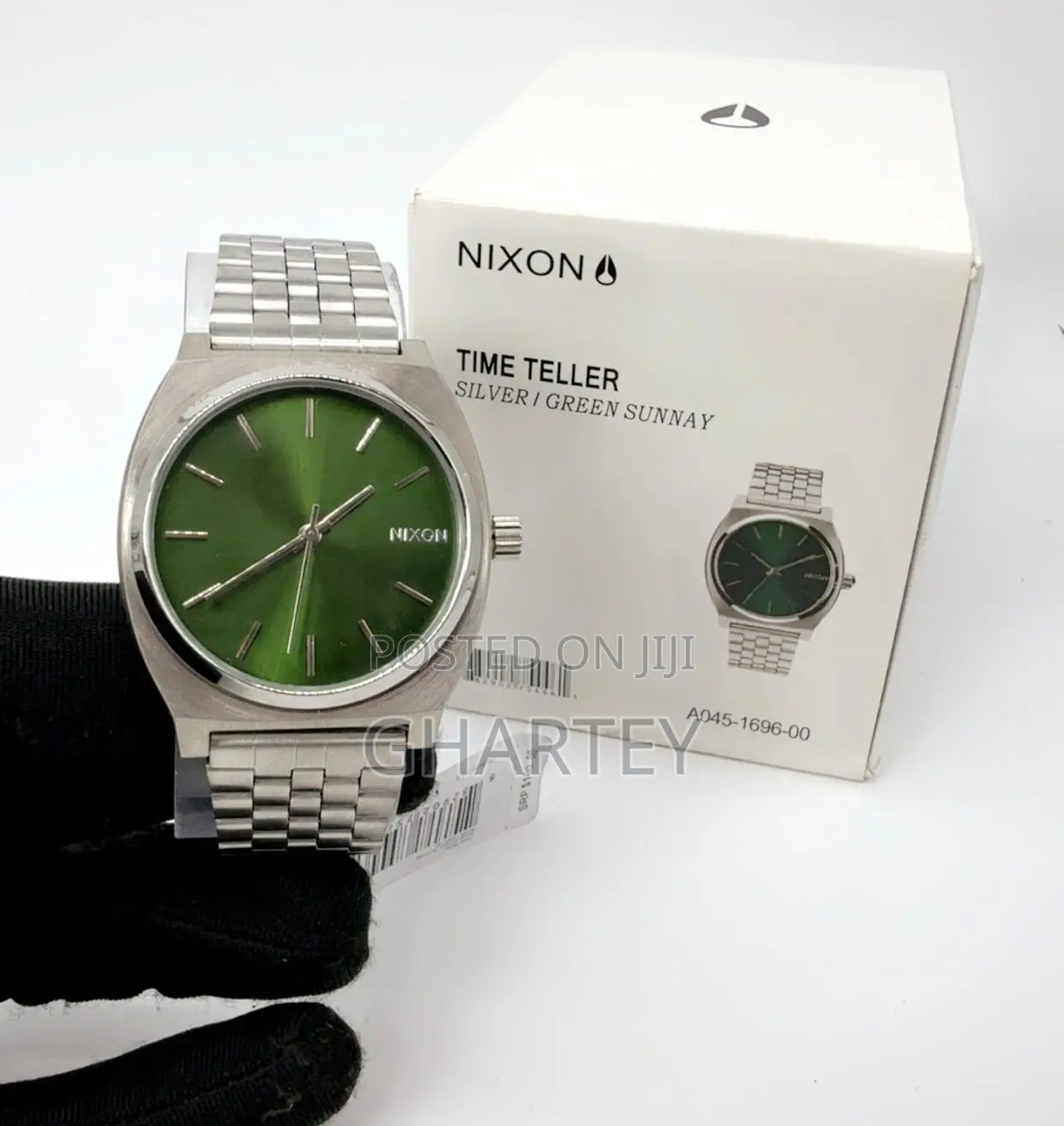 Nixon Time Teller Analog Watch || Silver