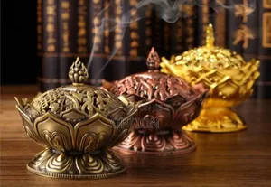 Spiritual Incense Burner Zinc