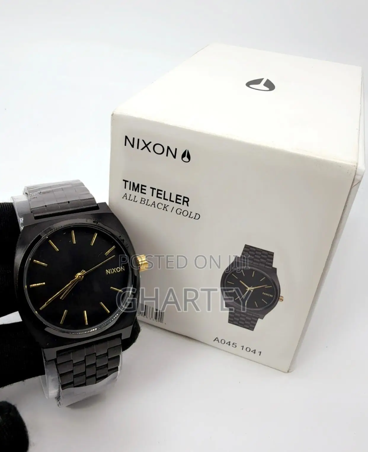Nixon Time Teller Analog Business Wristwatch || in Black