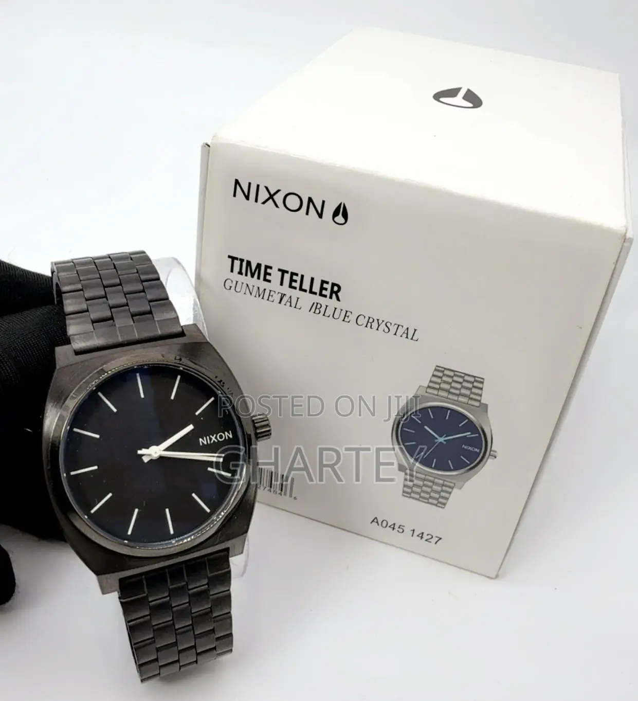 Nixon Time Teller Analog Business Wristwatch || in Black