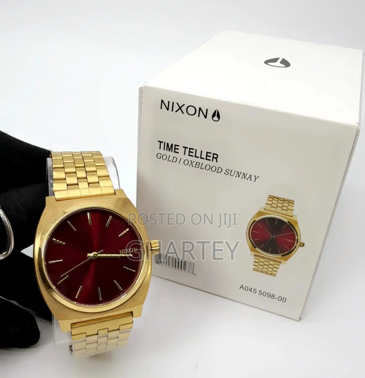 Nixon Time Teller Wrist Watch - Gold