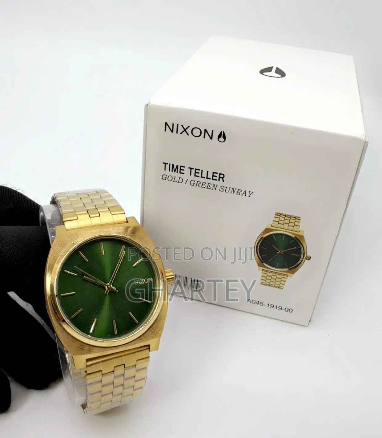 Nixon Time Teller Wrist Watch - Gold