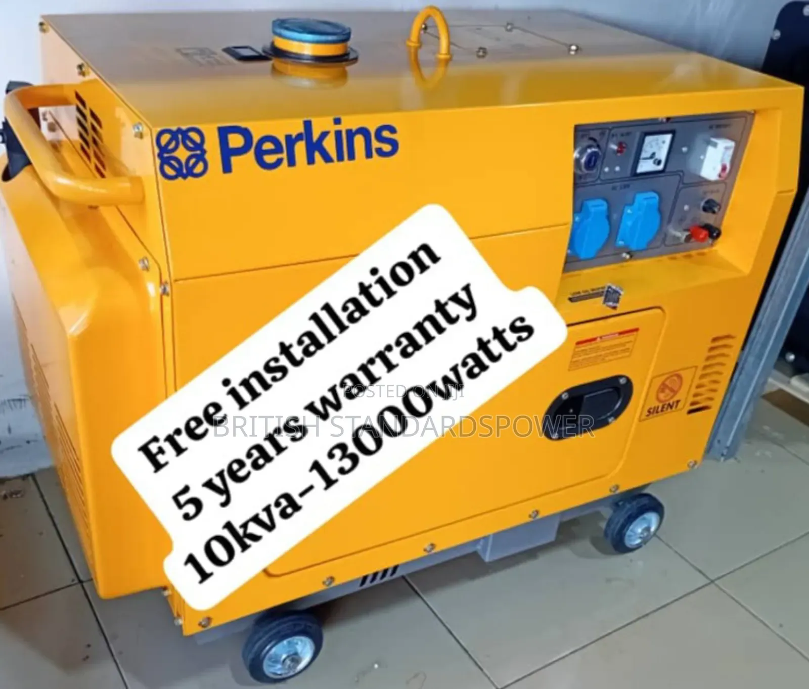 10kva Silent Diesel Generator for Commercial Development
