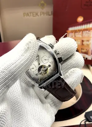 Premium Mechanical Watch Genuine Leather Watch || for Men