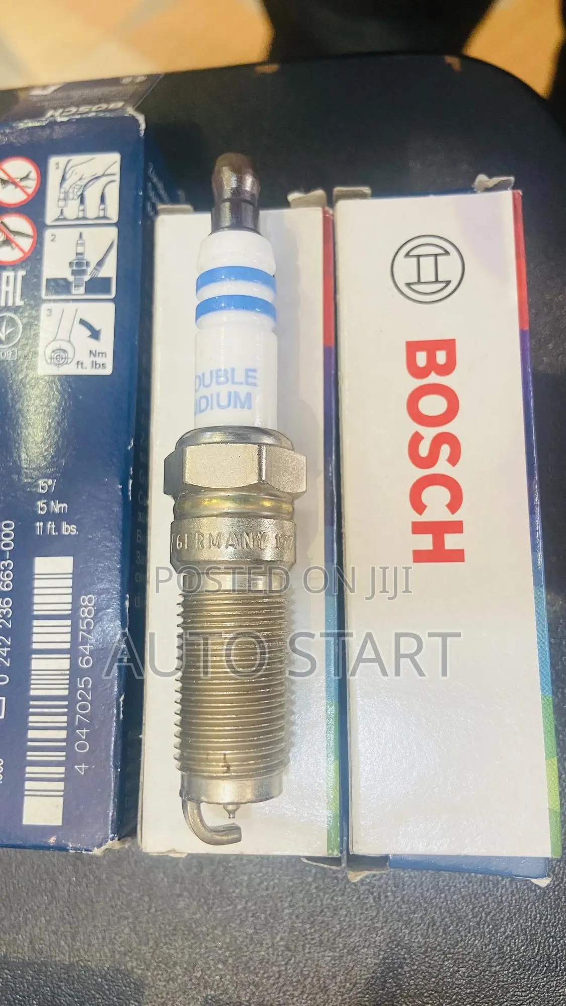 Bosch Spark Plugs -Double Iridium