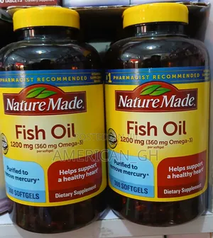 Nature Made Fish Oil, 1200mg, 300 Softgels