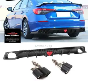 Honda Civic 2022 Diffuser With Brake Light