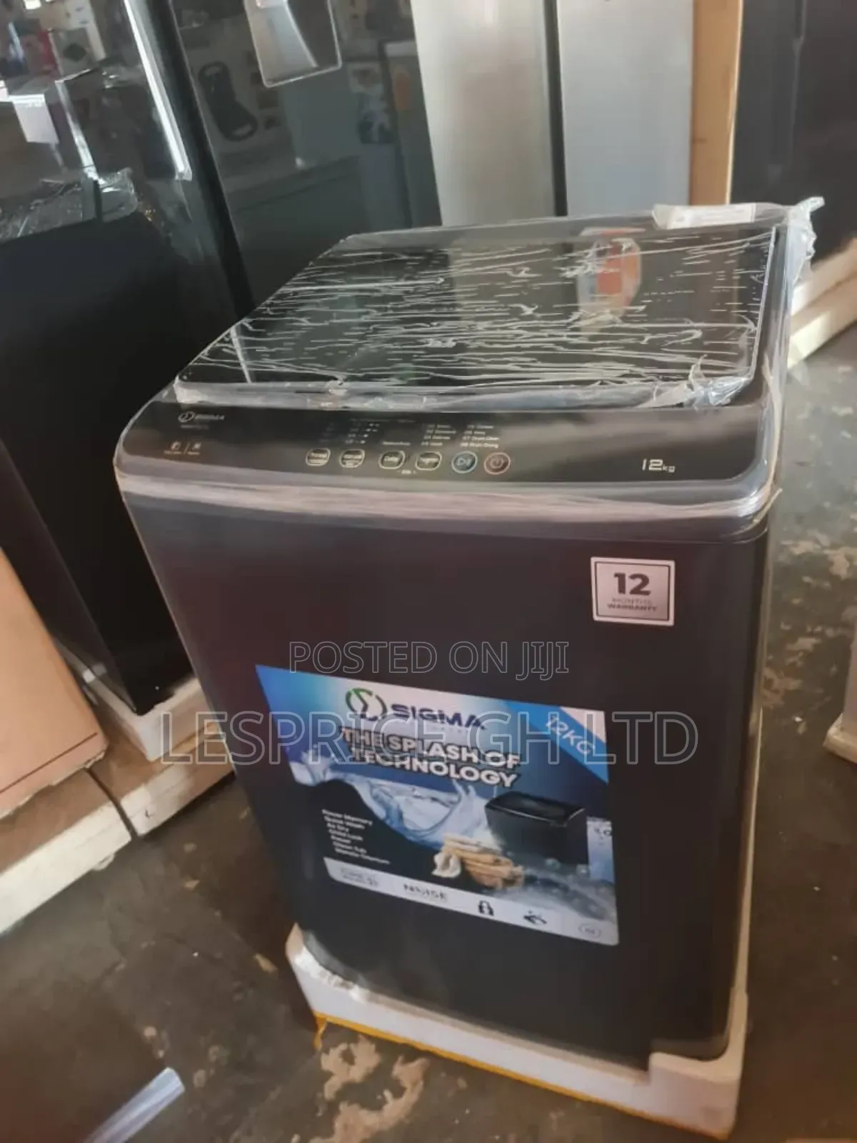 Sigma 12kg Washer ~ Large Load Hero
