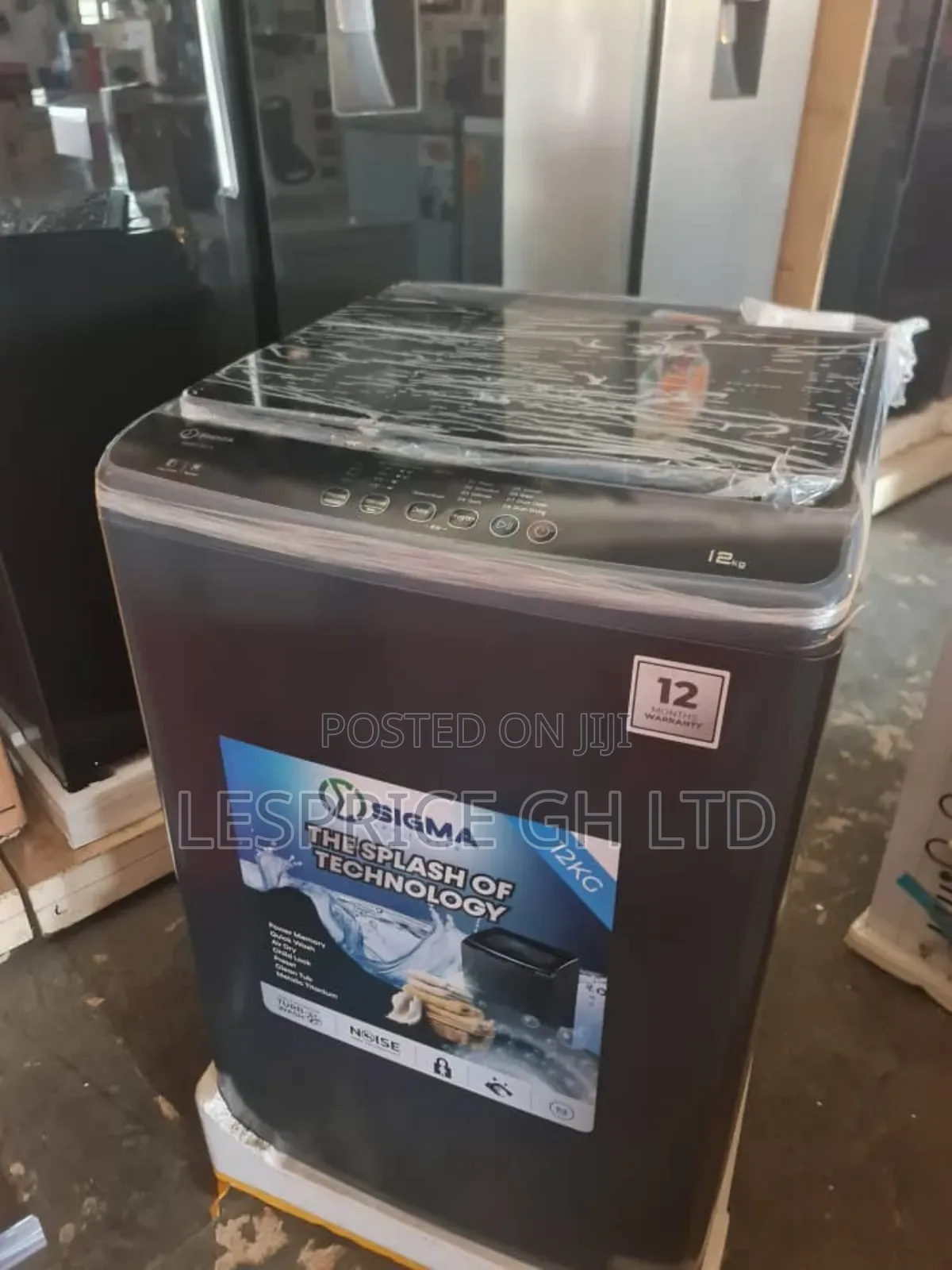 Sigma 12kg ~ Fast, Fully Auto Washer