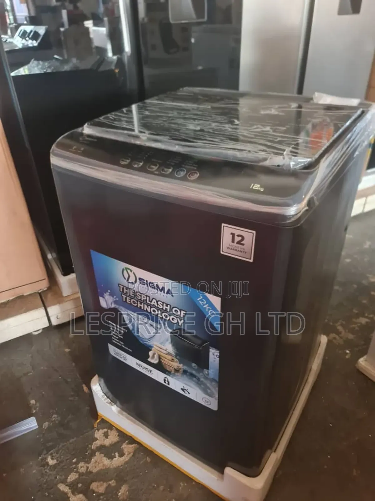 Energy Saver ~ Sigma 12kg Top Load Washer