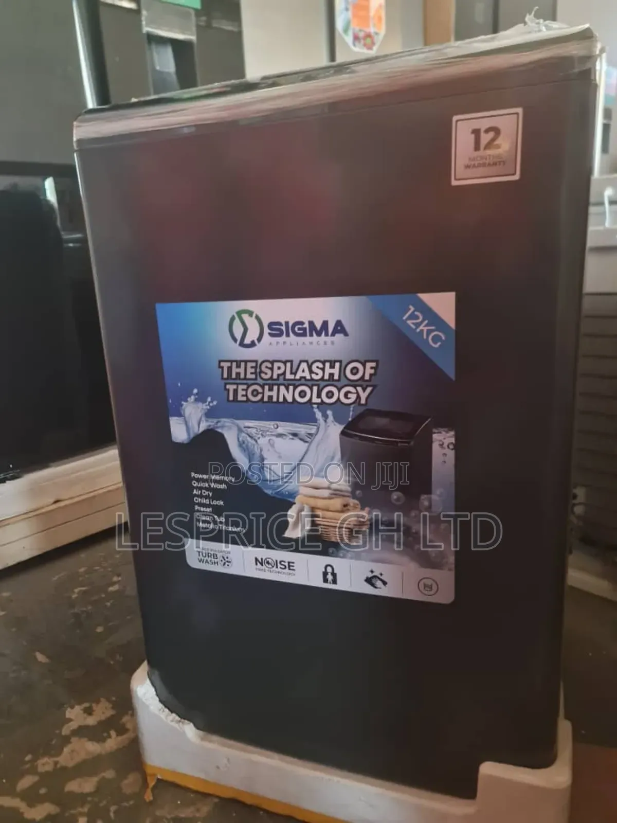 Fast Spin ~ Sigma 12kg Top Load Washer