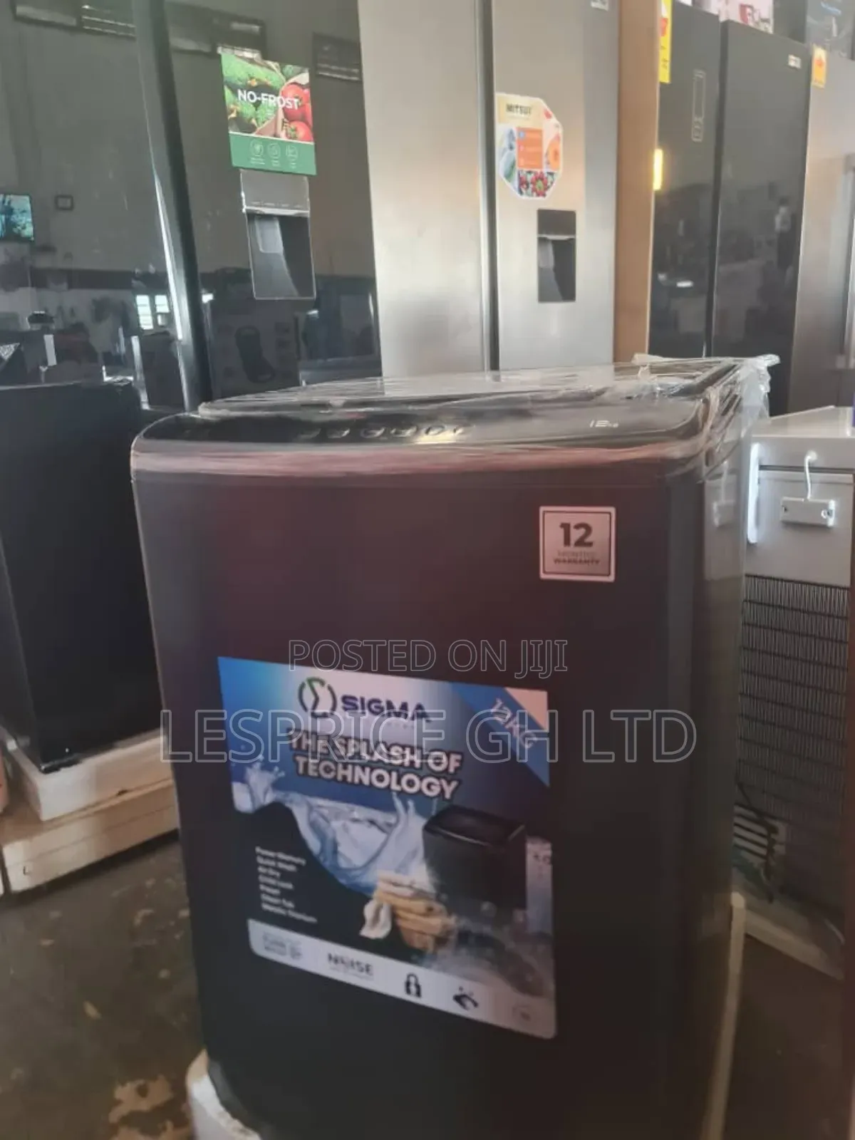 Hassle -Free Washing ~ Sigma 12kg Fully Auto