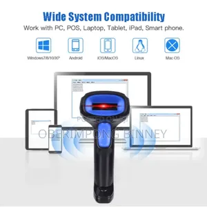 Barcode Rechargeable Wireless/Usb Handheld