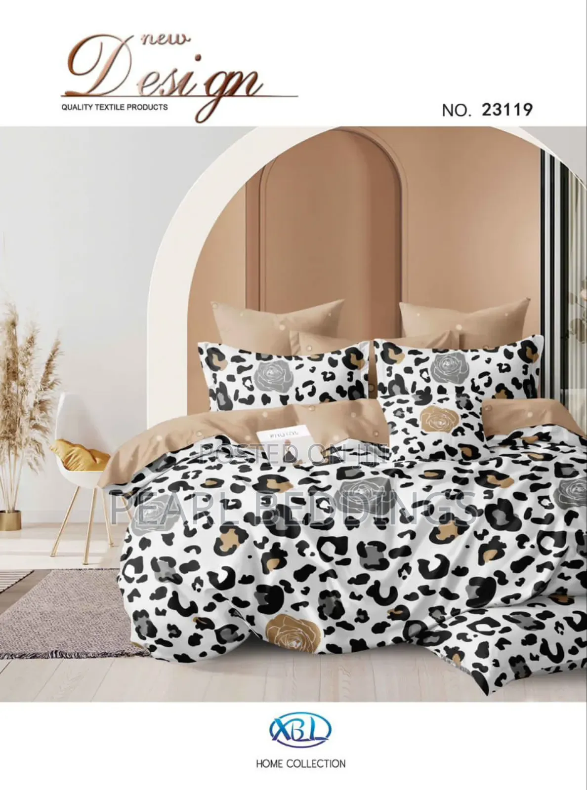 Premium Luxurious 5pcs Quality 100%Cotton Bedsheet Available