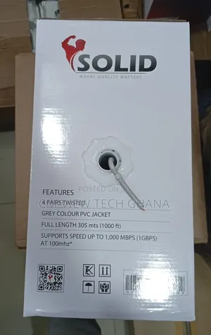 305m Solid Utp Indoor Cat6 Cable