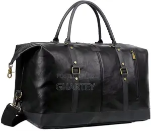 Quality Waterproof Material Duffle Bag || Black