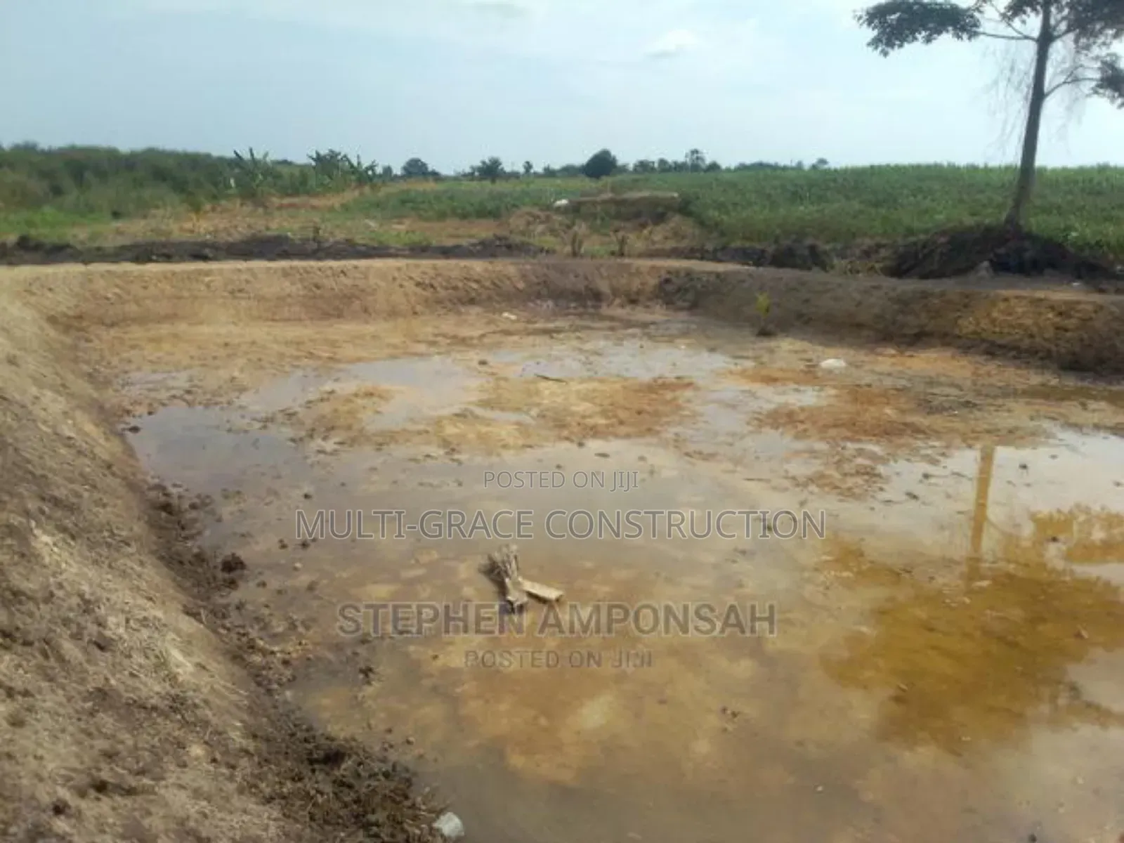 Fish Pond Construction