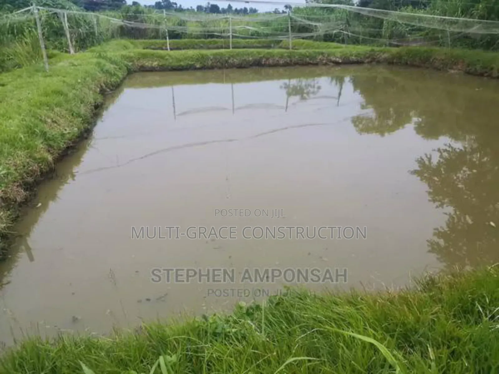 Fish Pond Construction