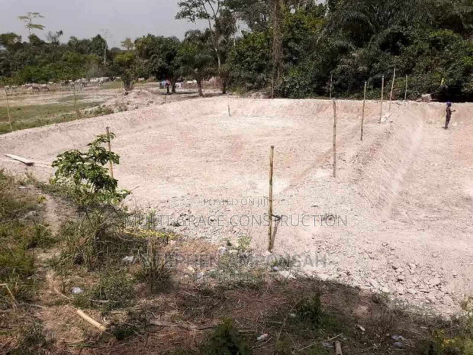 Fish Pond Construction