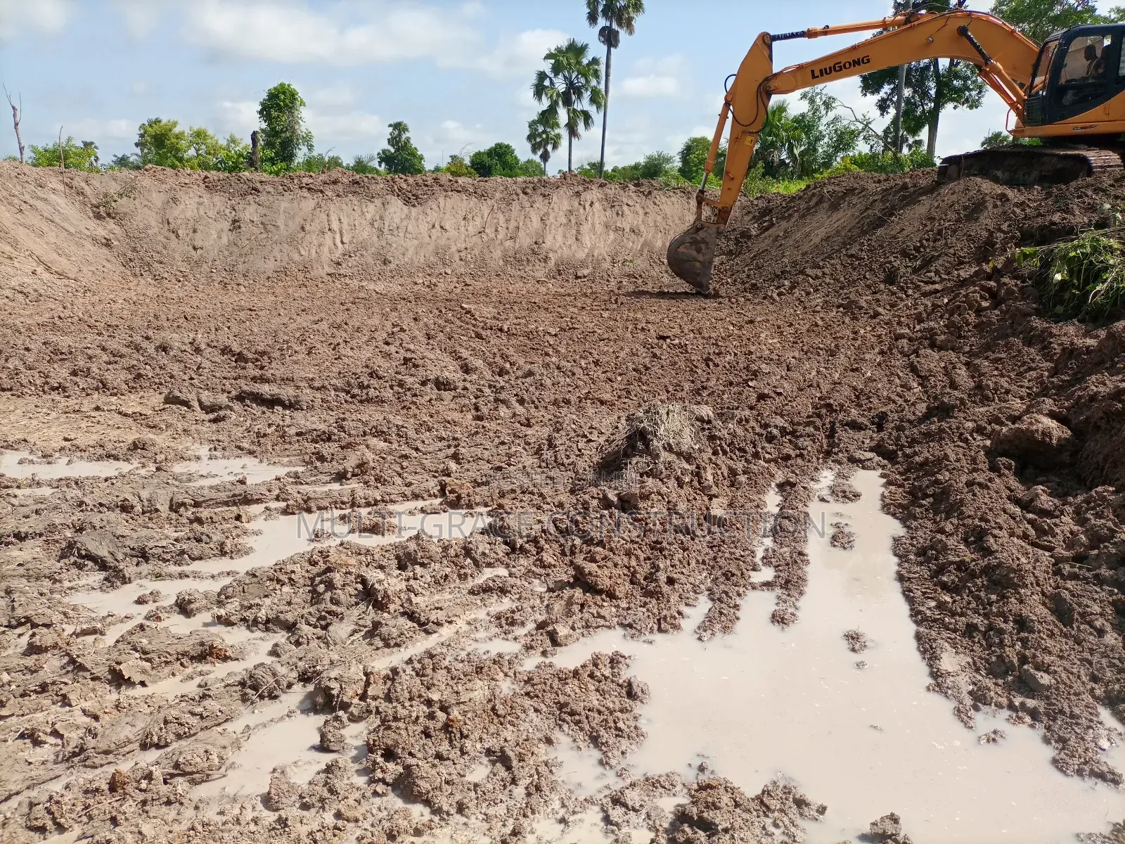 Fish Pond Construction