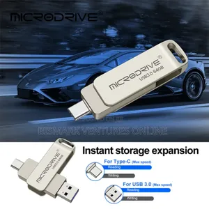 2 in 1 Otg 128g Pen Drive Metal