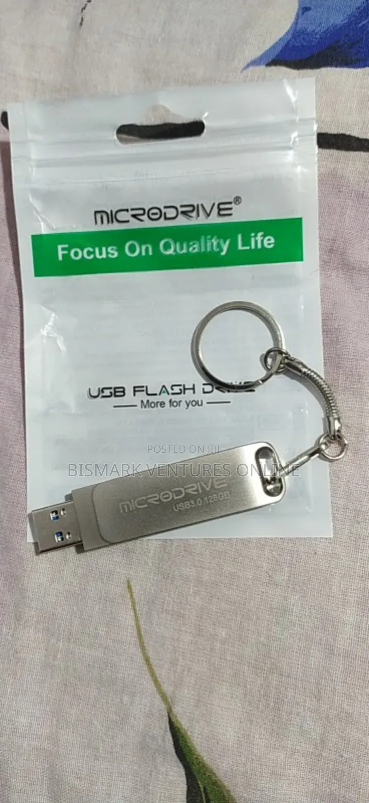 2 in 1 Otg 128g Pen Drive Metal