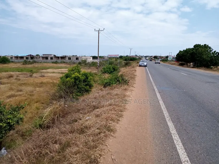 13acres of Roadside Land for Sale at Prampram