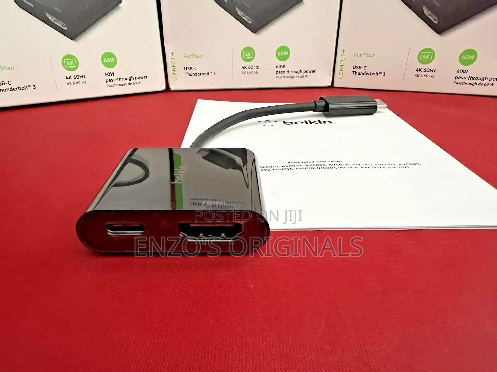 Usb-C to Hdmi + Pd Charging Belkin Brand Type-C to Hdmi