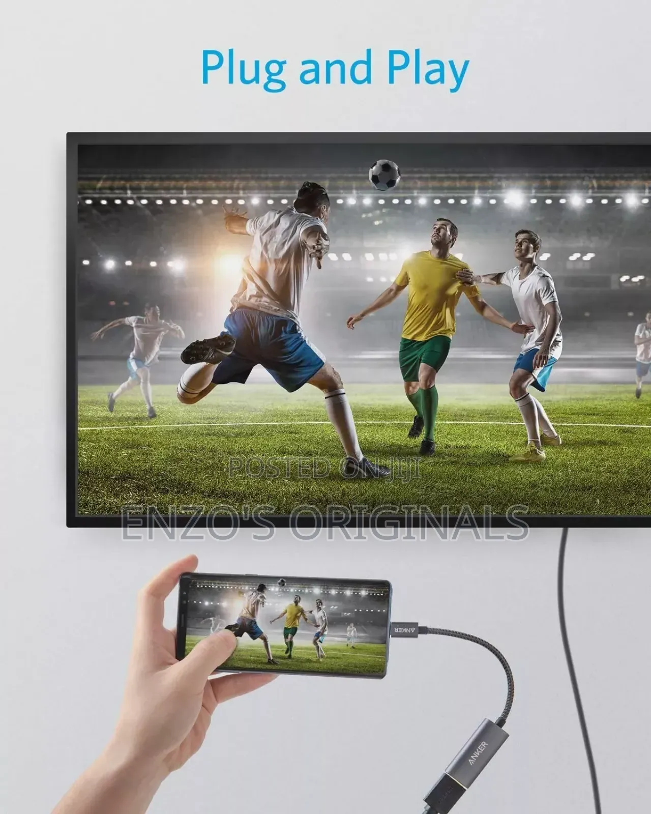 Type-c To Hdmi High Resolution Usb-c To Hdmi Anker Brand